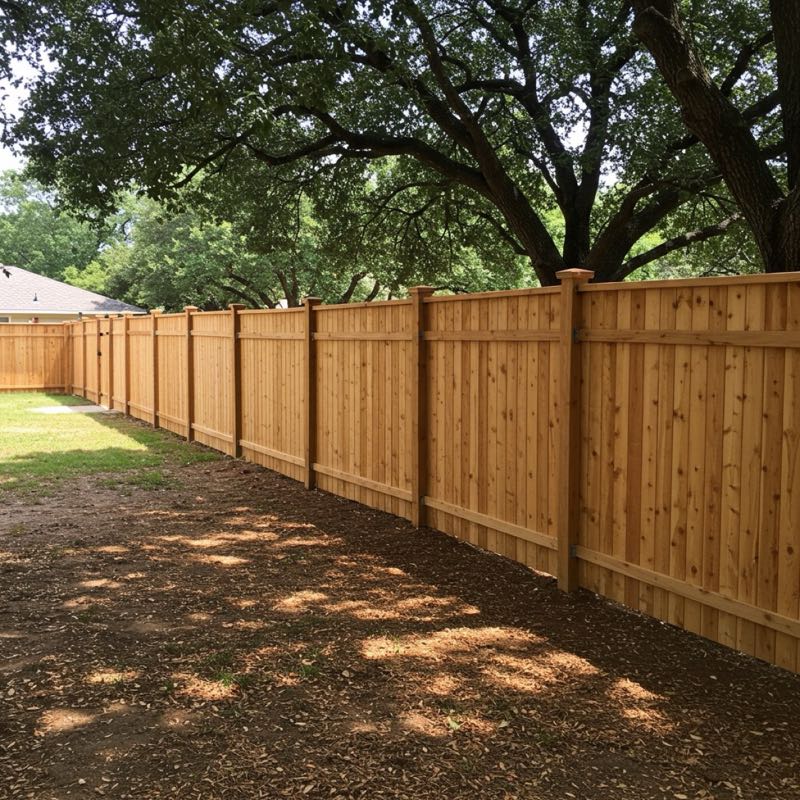 Cedar Privacy Fence in Grapevine